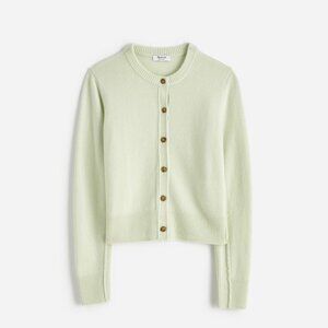 Cashmere Button Front Cardigan Sweater